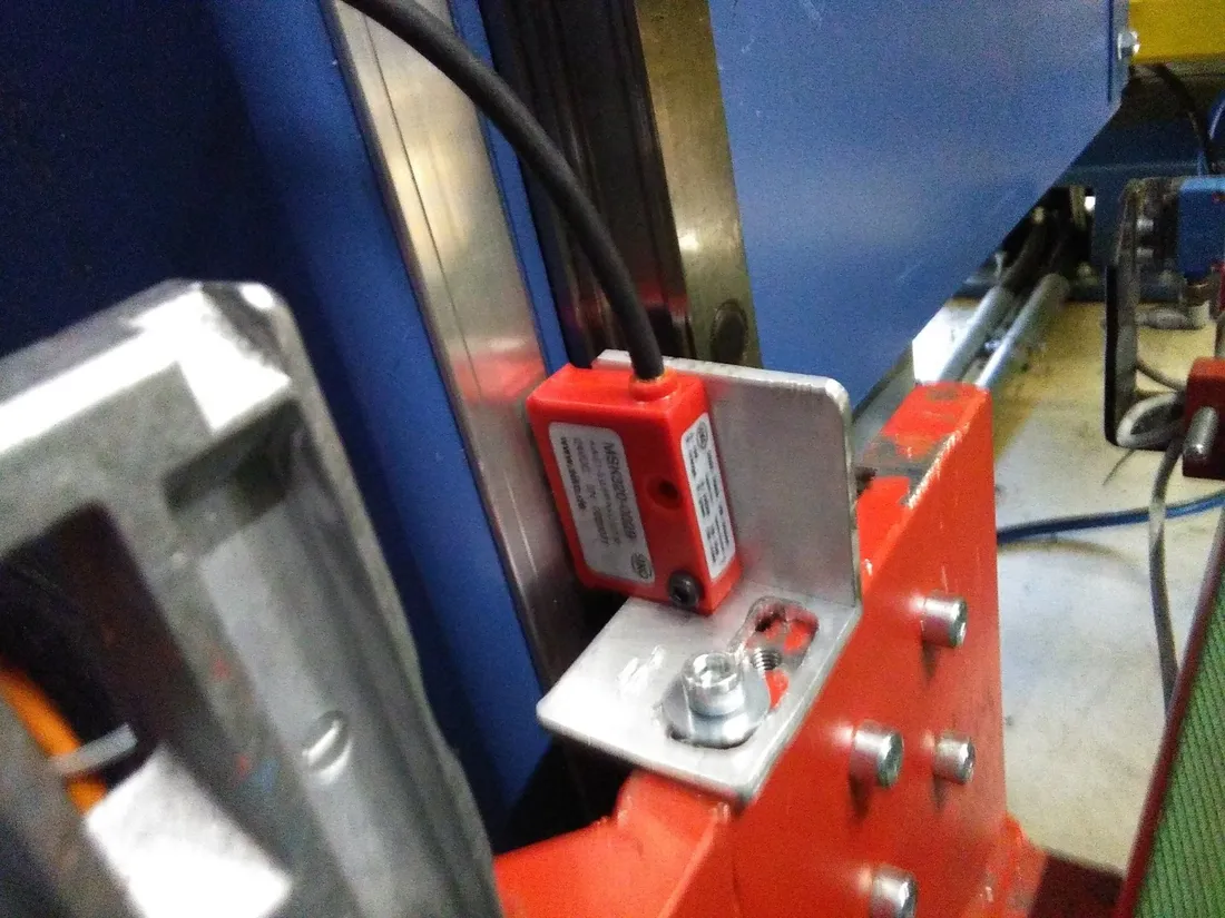 Detail eines Spannsystems