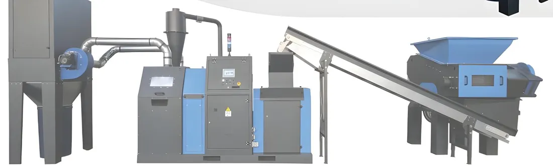 Linea Compact 1200 con cabina filtro, nastro e Shark 800