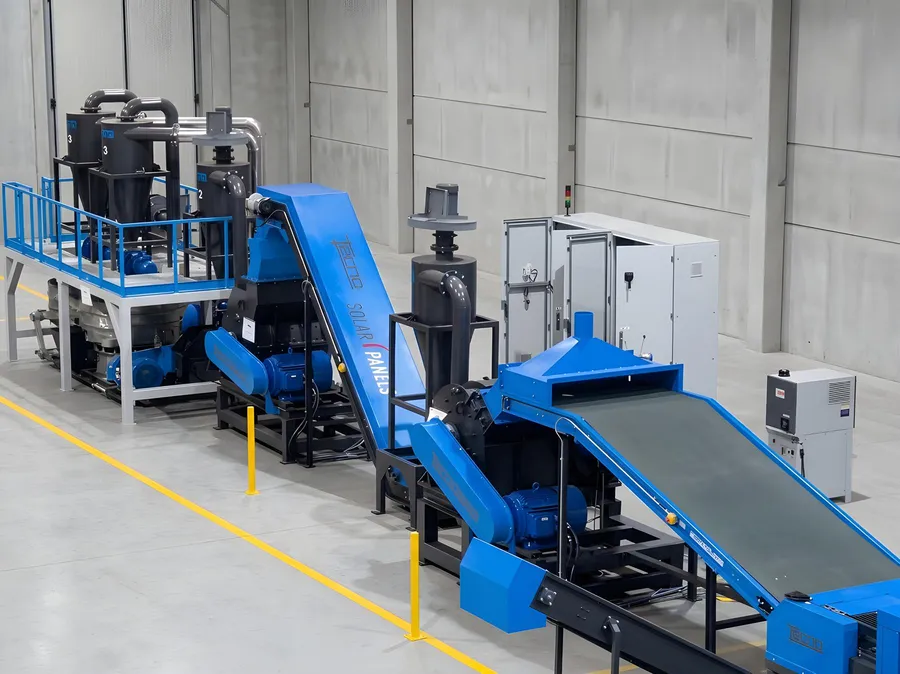 Reciclaje de paneles fotovoltaicos – Líneas Solar Panels